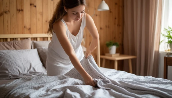 Почему важно чаще менять постельное бельё — мнение врача