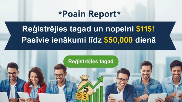 Изображение к статье: Poain Report: Зарегистрируйтесь сейчас, чтобы заработать 115 долларов и получать до 50 000 долларов пассивного дохода в день