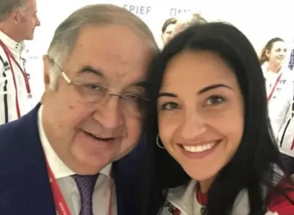 Изображение к статье: Заботливый Алишер прикипел к спортсменке всем сердцем.