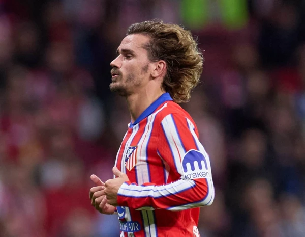 Изображение к статье: Чемпионат Испании. «Атлетико» благодаря голу Антуана Гризманна одержал победу над «Валенсией»