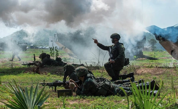 Изображение к статье: Камбоджа обвинила Таиланд в применении химического оружия
