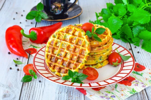 Куриные вафли: мощный заряд белка на целый день