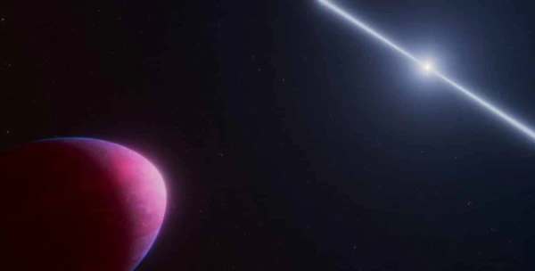 Изображение к статье: Углеродная звезда выглядит так.