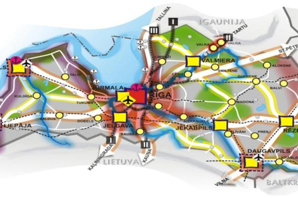 Так должна выглядеть Латвия к 2030 году (инфографика Госканцелярии).