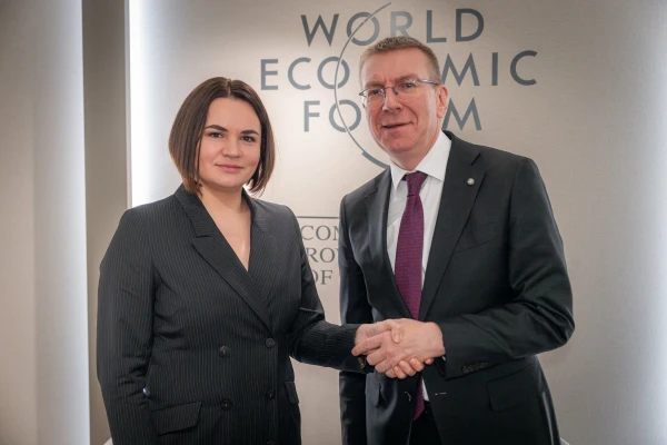 Изображение к статье: Было время, когда С.Тихановскую поддерживали на высшем уровне.