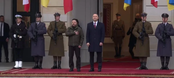 Изображение к статье: Зеленский получил поддержку от польского президента Навроцкого.