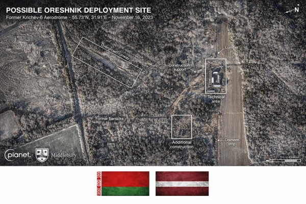 В 300 километрах от Латвии американцы нашли ядерный носитель «Орешник»