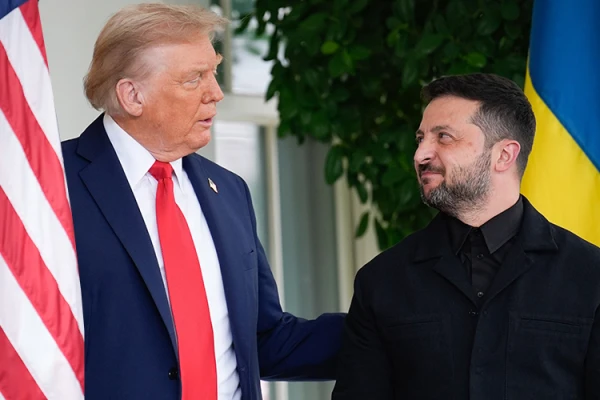 Зеленский отправился на переговоры с Трампом не один