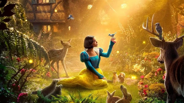 Изображение к статье: Кадр из мюзикла "Белоснежка"