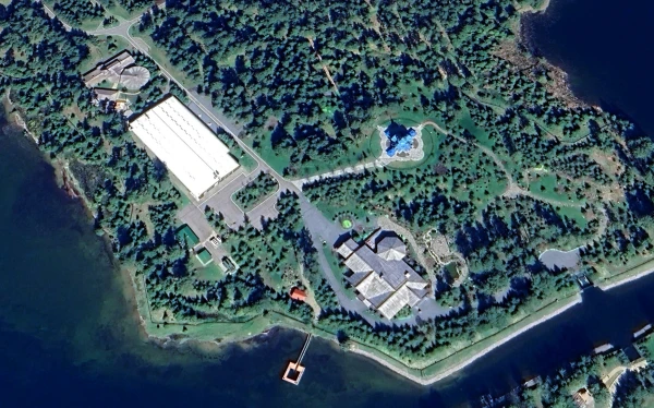 Изображение к статье: Резиденция В. Путина в новгородской области.