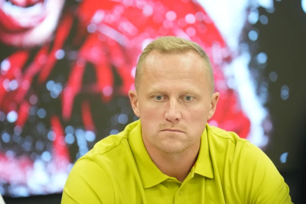 Изображение к статье: Артис Аболс после поражения от Швеции: Я ожидал большего. Разочарование — в себе самом