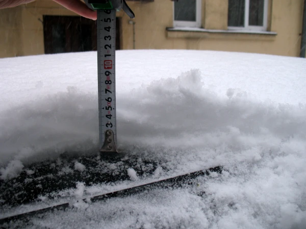 Изображение к статье: Толщина снежного покрова в Руцаве достигла 30 сантиметров