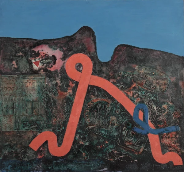 Изображение к статье: Картина Оярса Аболса "Война закончена"