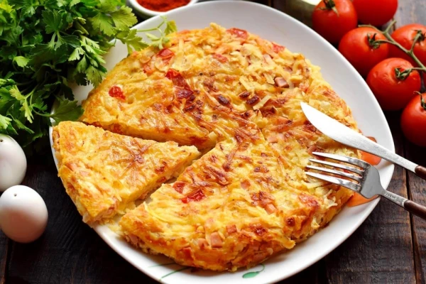 Изображение к статье: Рецепт сытного завтрака из картофеля