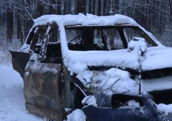 Изображение к статье: У обочины неделями стоит сгоревший автомобиль. Кто должен его убрать?