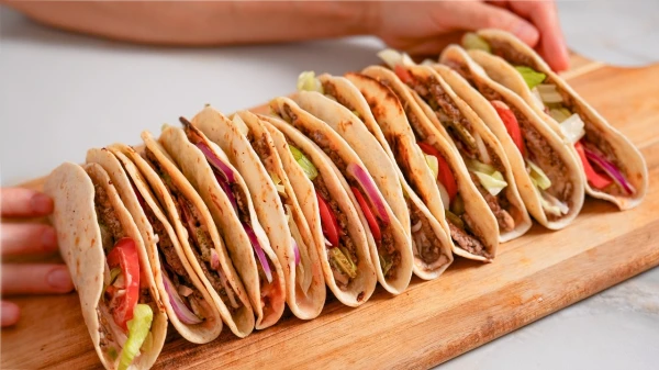 Изображение к статье: Быстро и сытно: лаваш с фаршем для завтрака или ужина