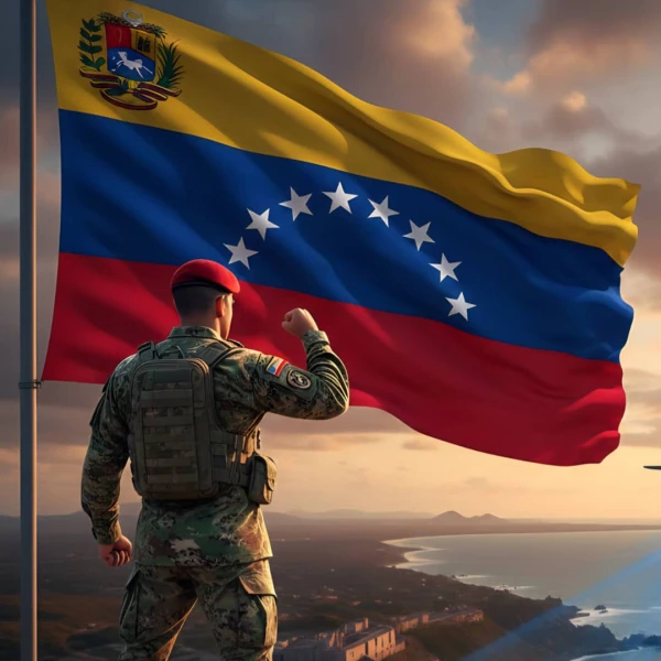 Изображение к статье: Протестовать против похищения супругов Мадуро к Рижскому замку вышло всего три десятка человек