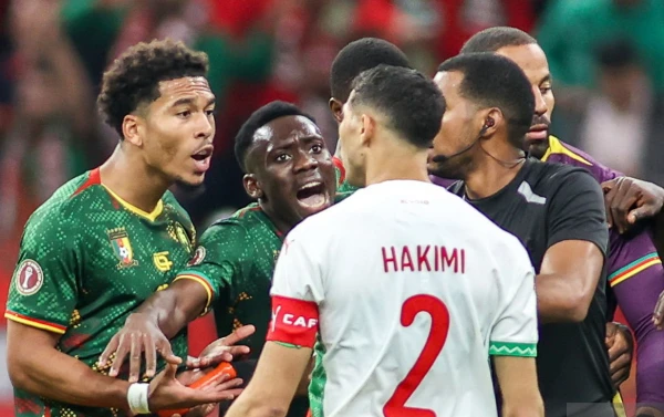 Сборная Марокко «всухую» обыграла команду Камеруна и пробилась в полуфинал Кубка Африки