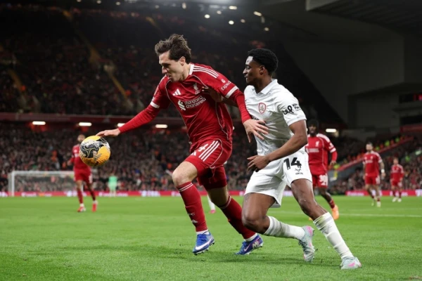 Изображение к статье: Кубок Англии. «Ливерпуль» разгромил представителя третьего дивизиона и вышел в 1/16 финала, где его ожидает «Брайтон»