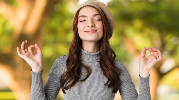 Спокойное лицо без усилий