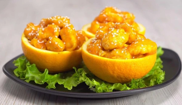 Курица в апельсиновом соусе по-тайски (ВИДЕО)