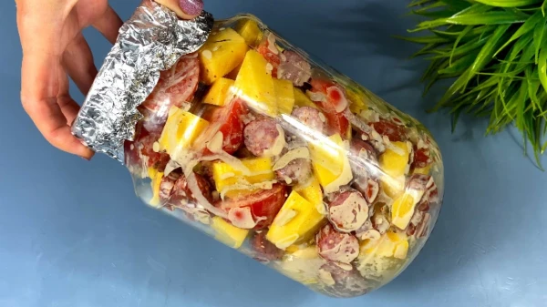 Изображение к статье: Картошка в банке: простой способ приготовить ароматный ужин в духовке