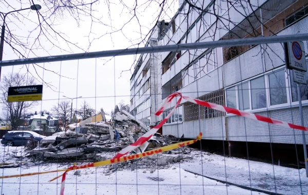 Изображение к статье: Назван приоритет для пострадавшего от взрыва дома на улице Баускас