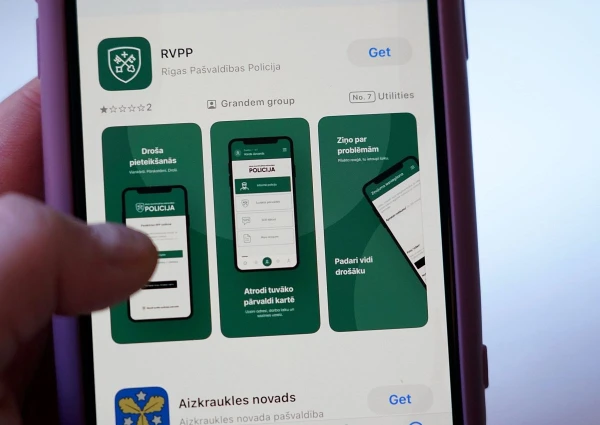 Изображение к статье: В Риге запущено новое мобильное приложение муниципальной полиции