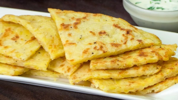 Хачапури из картофеля без теста — быстрый завтрак за 20 минут