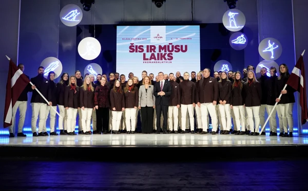 Изображение к статье: Латвия вступает в борьбу за олимпийские медали с крупнейшей в истории делегацией