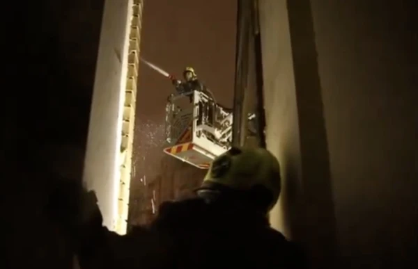 Изображение к статье: Многоэтажные дома пострадали в результате атаки дронов на Киев