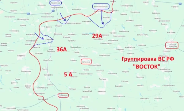 Изображение к статье: Украина перешла в контрнаступление: поставлена задача рассечь силы россиян и зайти к ним в тыл