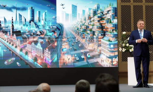 Так представляет жилищный фонд столицы председатель правления RNP Марис Озолиньш.