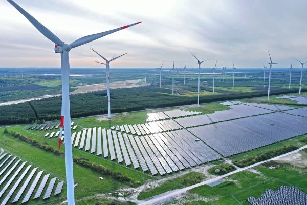 Изображение к статье: Готово ли латвийское село к такому немецкому пейзажу?