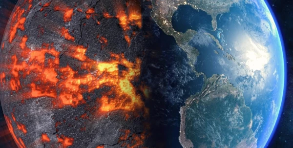 Изображение к статье: В начале своего пути Земля была не такой, как мы считали ранее: тайну раскрыл древнейший минерал