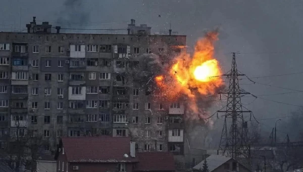 Изображение к статье: Уличные бои в Мариуполе.