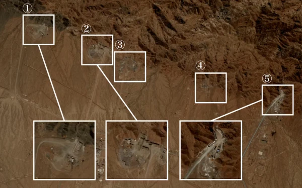 Изображение к статье: С орбиты видны все китайские военные приготовления.