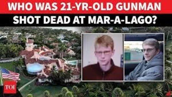 Изображение к статье: Застреленный у поместья Трампа был 21-летним художником