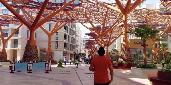 Изображение к статье: В Катаре для туристов появилась новая достопримечательность - «лес с кондиционерами»