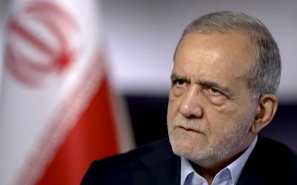 Изображение к статье: Президент Ирана Масуд Пезешкиан.