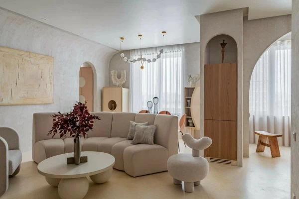 Изображение к статье: Округлые формы в дизайне: практичные советы для гармоничного интерьера