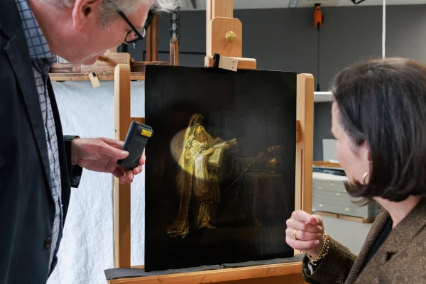 Картина Рембрандта «Видение Захарии в храме», 1633 год. © rijksmuseum.nl