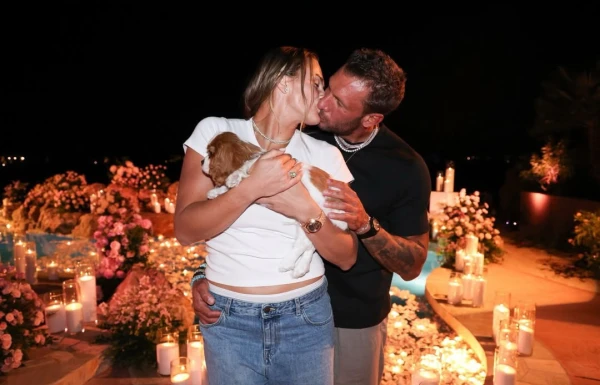 Изображение к статье: Кольцо с бриллиантом и ответ «да»: Арина Соболенко выходит замуж за Георгиоса Франгулиса