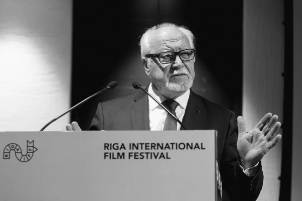 Изображение к статье: Янис Cтрейч на Рижском международном кинофестивале. Фото: Рижский международный фестиваль.