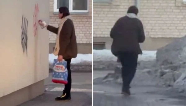 Жители Мадоны помогли поймать местного «художника» граффити