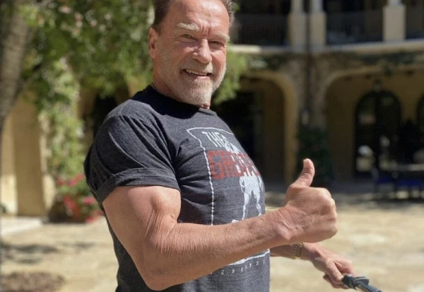 Изображение к статье: Знаменитый силач - в отличной форме.