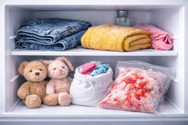 Морозилка вместо стирки: в каких случаях это действительно работает
