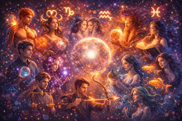 Изображение к статье: Интуиция, энергия и предчувствия: «магия» знаков Зодиака