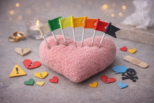 Изображение к статье: Не только красные: какие флаги существуют в отношениях и что они означают