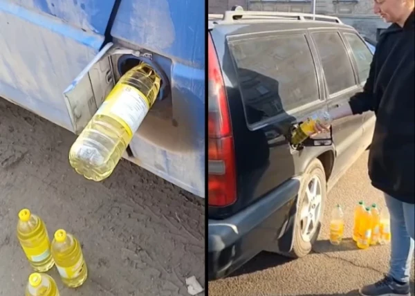 Изображение к статье: «Заправился подсолнечным маслом из магазина» - а так можно было?